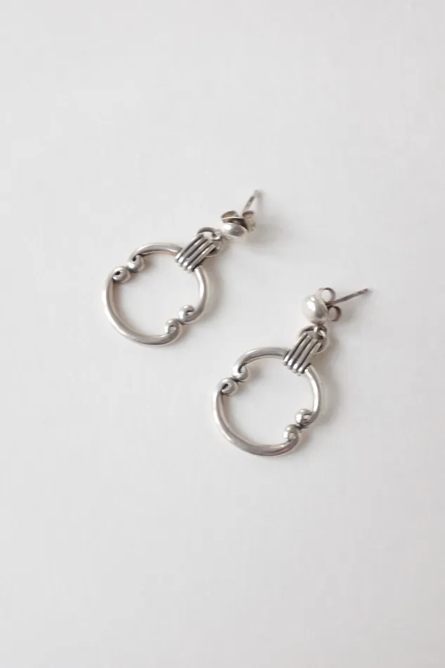 collectionno2 Earrings VINTAGE 925 STERLING SILVER EARRINGS