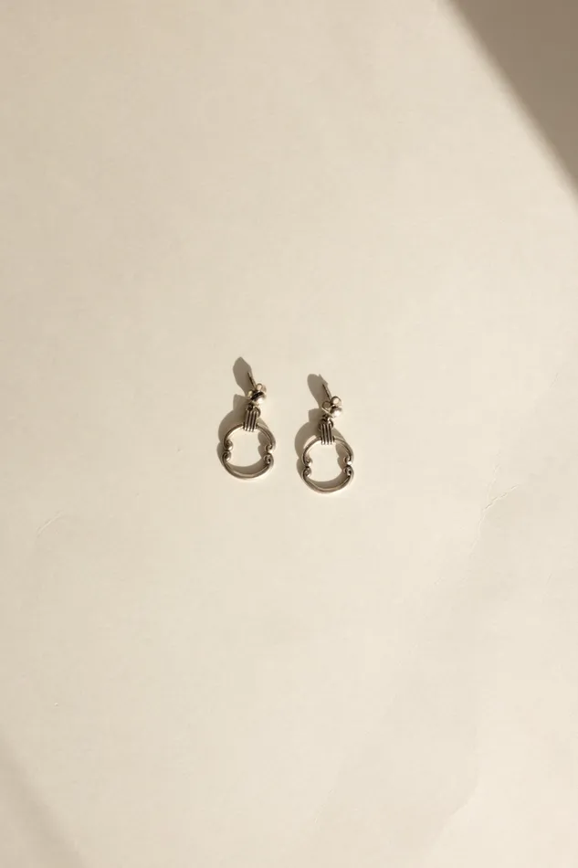 collectionno2 Earrings VINTAGE 925 STERLING SILVER EARRINGS