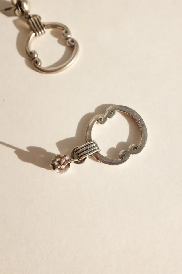 collectionno2 Earrings VINTAGE 925 STERLING SILVER EARRINGS