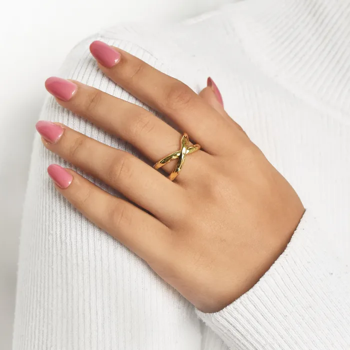 Criss Cross Ring Upakarna Rings
