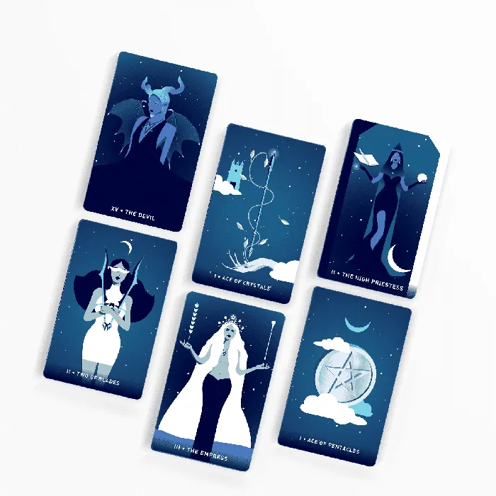 Dark Heart Tarot Deck Guidebook now available on amazon Beau Life Necklaces