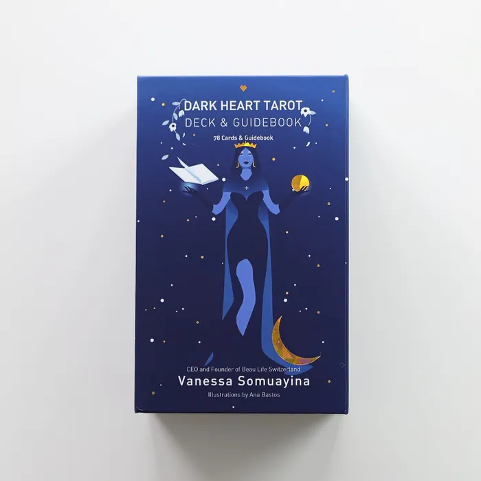 Dark Heart Tarot Deck Guidebook now available on amazon Beau Life Necklaces