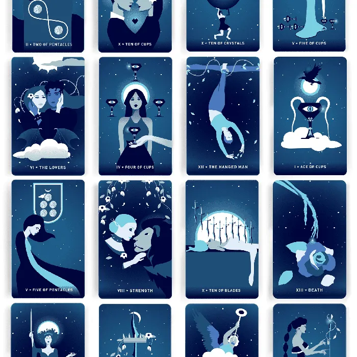 Dark Heart Tarot Deck Guidebook now available on amazon Beau Life Necklaces