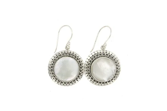 Earrings Corona Earrings Mother Of Pearl Samuel B