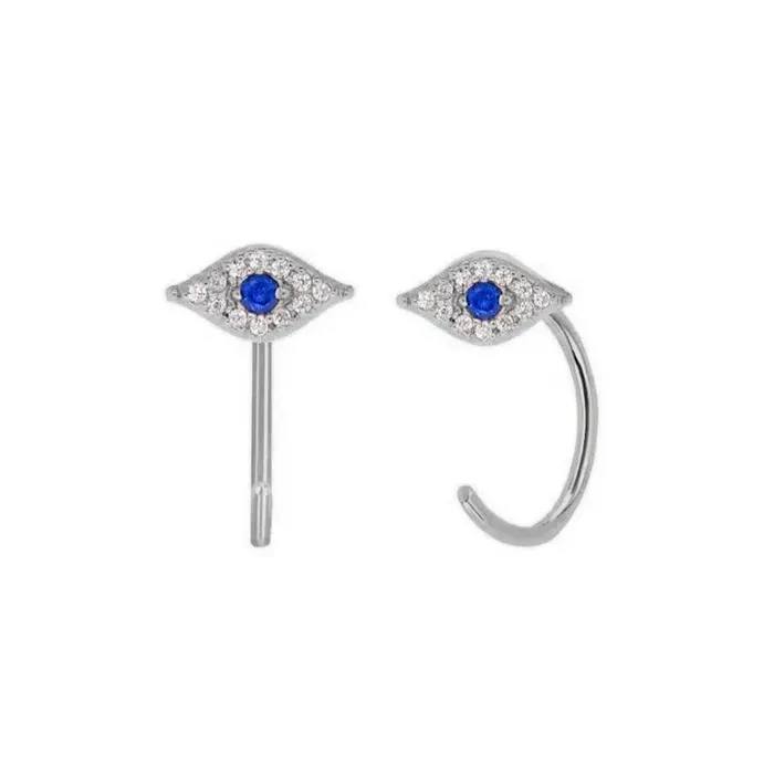 Earrings Mabel Love 925 Sterling Silver lucky Eye Earring
