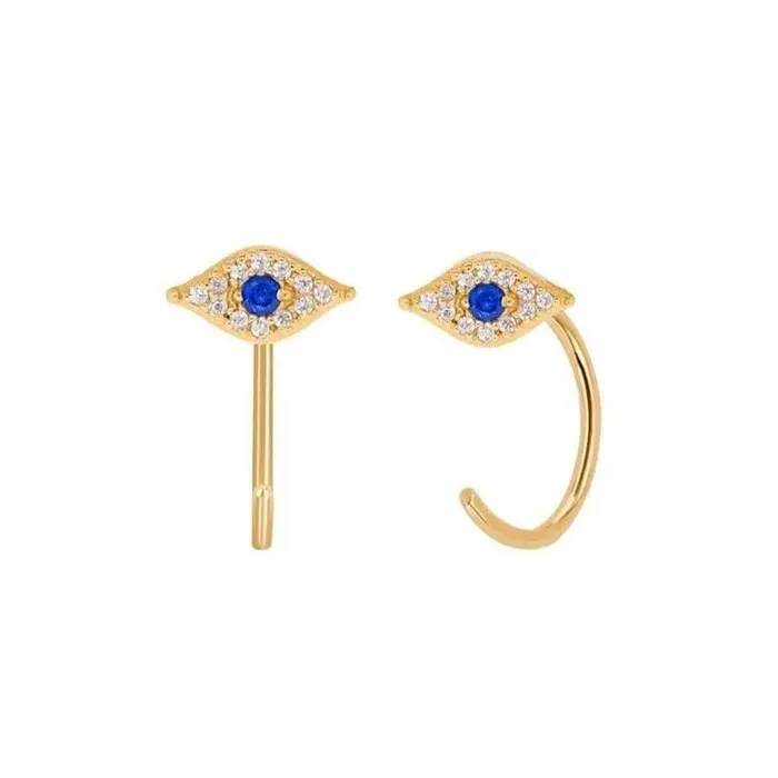 Earrings Mabel Love 925 Sterling Silver lucky Eye Earring