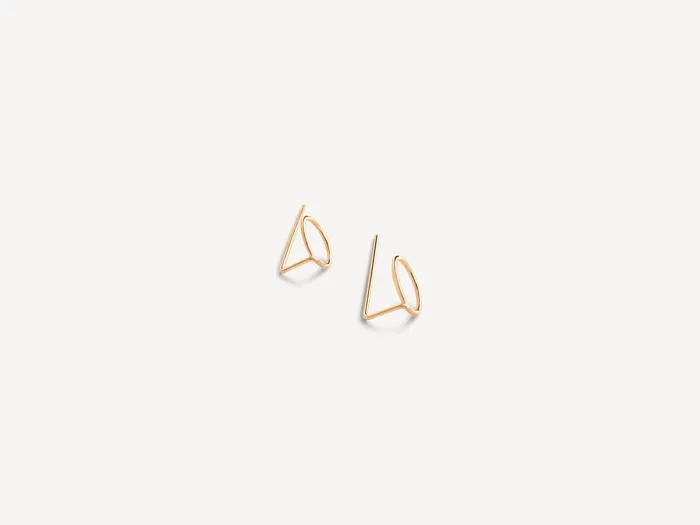 Earrings Sheena Marshall Jewelry Eloise Threader Earrings Gold Fill