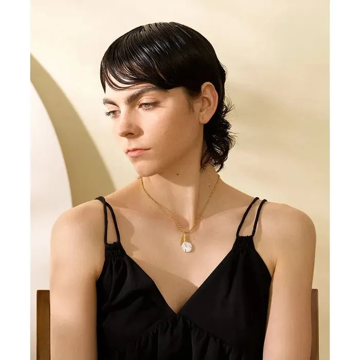 Feather Pendant Necklace Mabel Love Co Necklaces