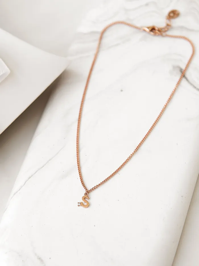 MinimalBijoux 14K 18K Gold Initial Cubic anklet Bracelet Bracelets