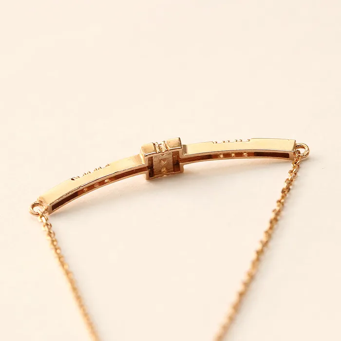 MinimalBijoux Bracelets 14K 18K Gold CZ Volume Line Stick Bracelet