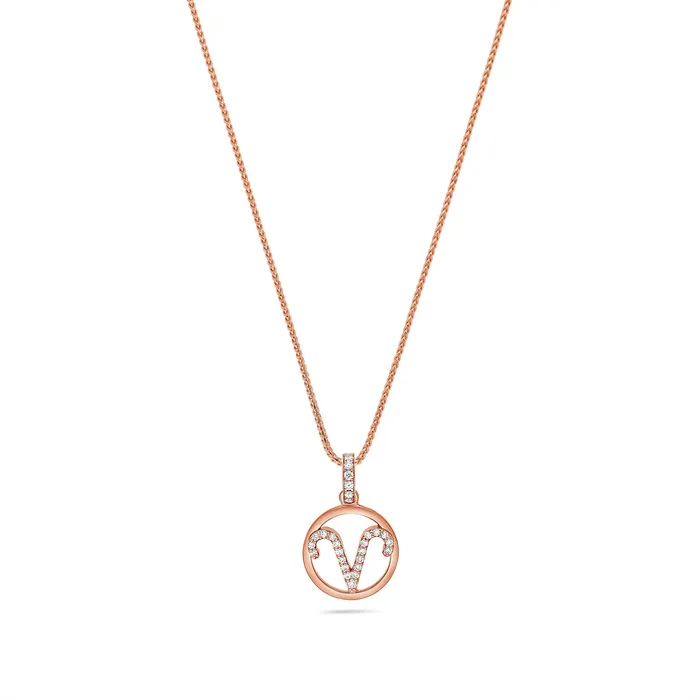 Nano Zodiac Necklace Aries IF Co Necklaces