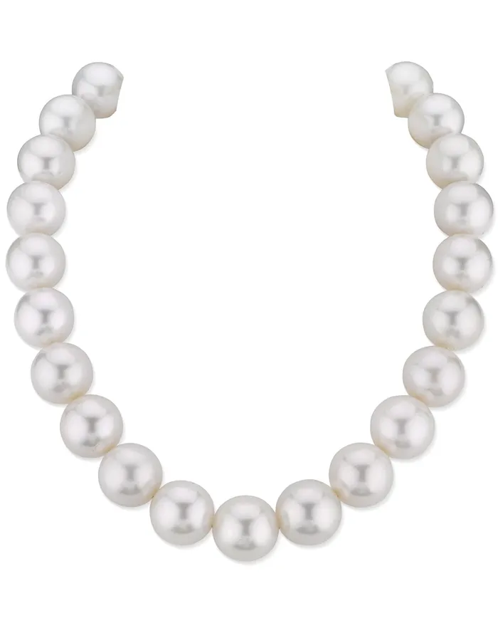 Necklaces SPT White South Sea Pearl Necklace 150160mm AAA Quality