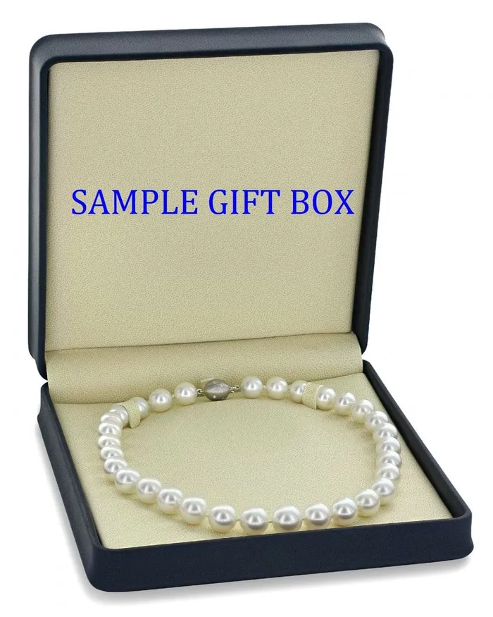 Necklaces SPT White South Sea Pearl Necklace 150160mm AAA Quality