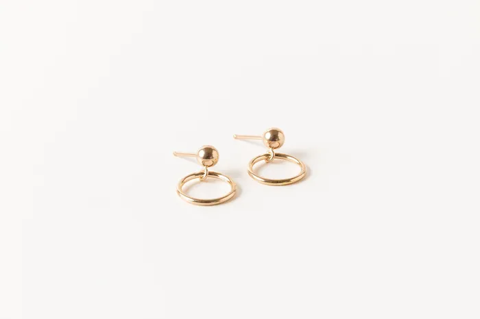 PreStyled Sets Sheena Marshall Jewelry SAMPLE SALE Circlet Studs Gold Fill