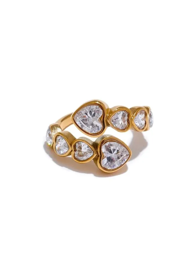 Rings Adjustable Gold Ring Mabel Love Co