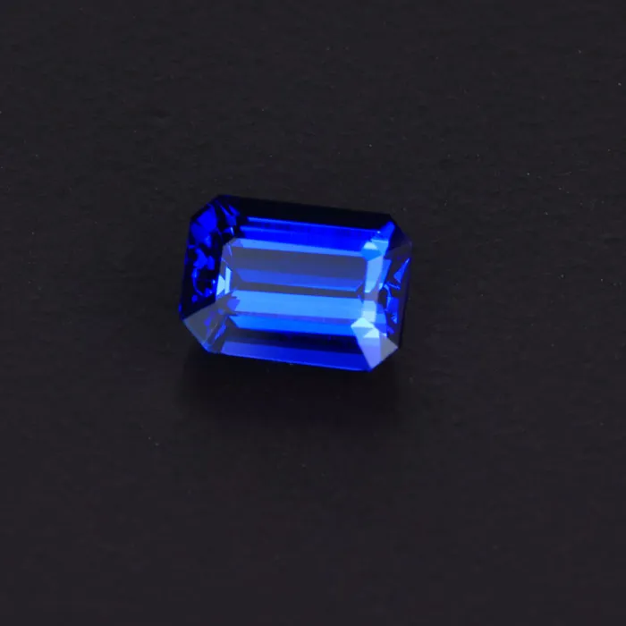 Rings Moriartys Gem Art Violet Blue Emerald Cut Tanzanite Gemstone 143 Carats Rings Moriartys Gem Art Violet Blue Emerald Cut Tanzanite Gemstone 143 Carats