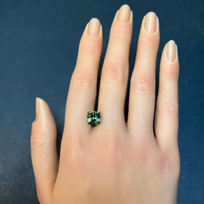 Rings vendorunknown Square Cushion Cut Fancy Tanzanite 515 Carats