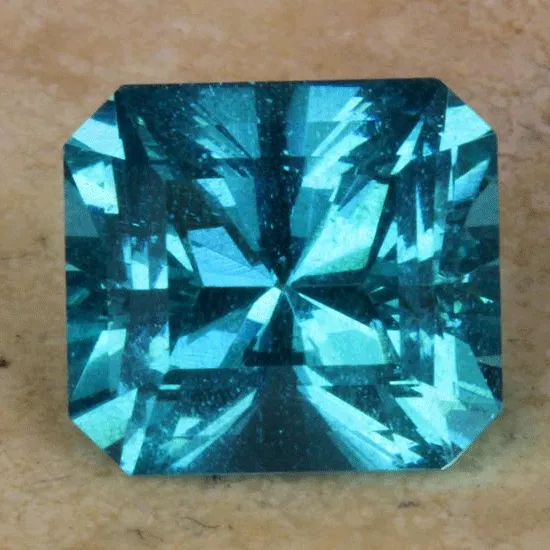 Rings vendorunknown Square Cut Apatite Gemstone 356 Carats