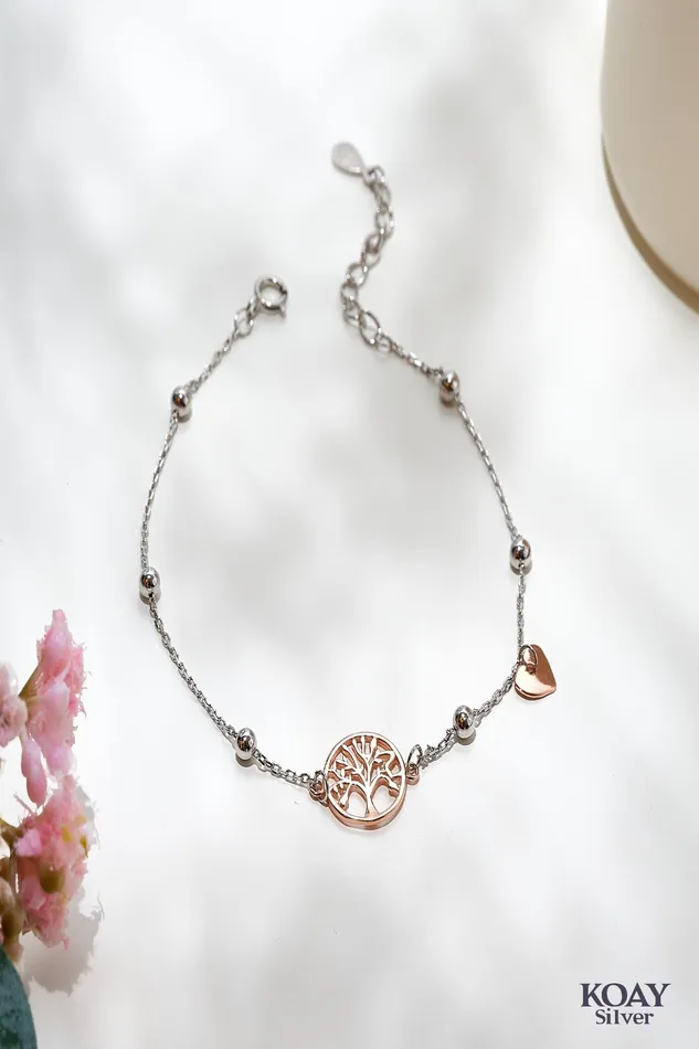 Rose Tree Bracelet KOAY Silver Store Bracelets