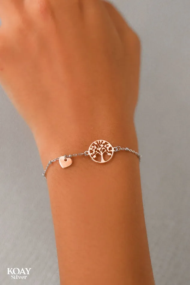 Rose Tree Bracelet KOAY Silver Store Bracelets Rose Tree Bracelet KOAY Silver Store Bracelets