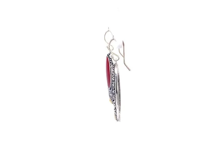 Samuel B Earrings Bliss Earrings Coral