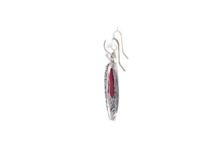 Samuel B Earrings Bliss Earrings Coral
