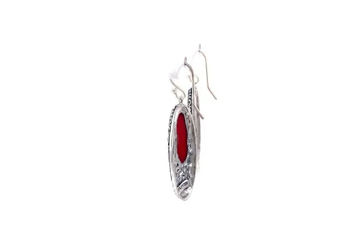 Samuel B Earrings Bliss Earrings Coral