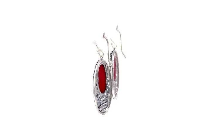 Samuel B Earrings Bliss Earrings Coral