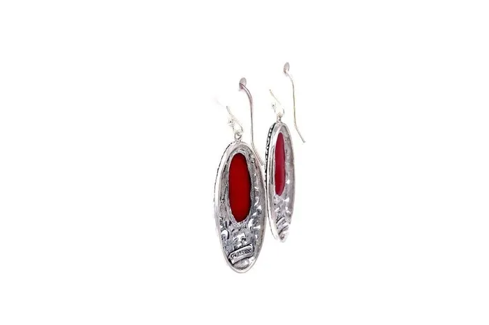 Samuel B Earrings Bliss Earrings Coral