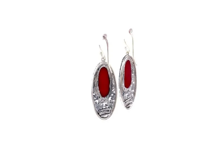 Samuel B Earrings Bliss Earrings Coral