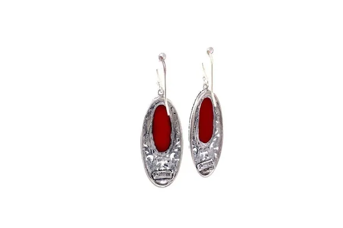 Samuel B Earrings Bliss Earrings Coral