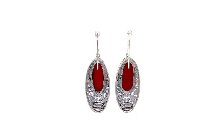 Samuel B Earrings Bliss Earrings Coral