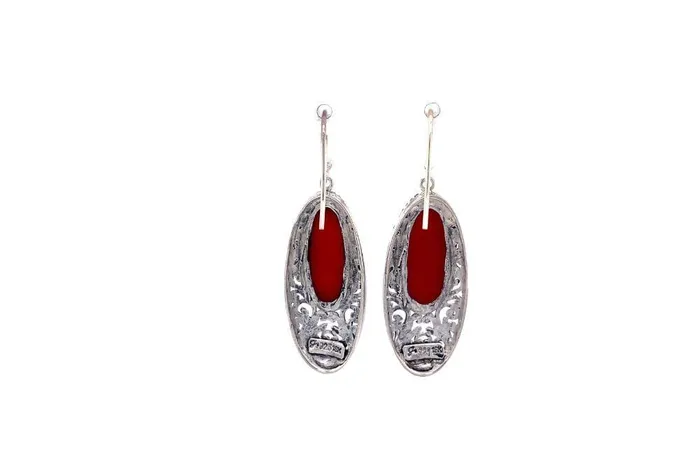 Samuel B Earrings Bliss Earrings Coral