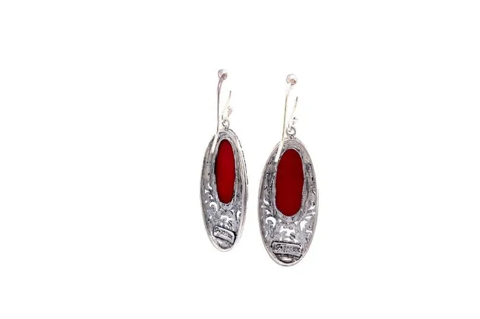 Samuel B Earrings Bliss Earrings Coral