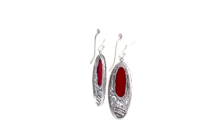 Samuel B Earrings Bliss Earrings Coral