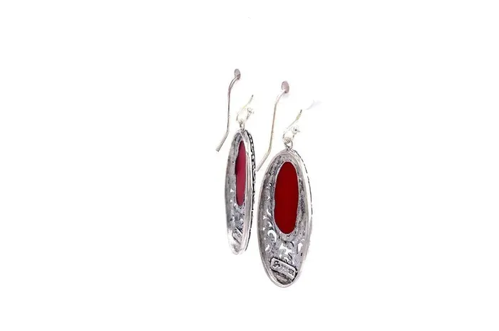 Samuel B Earrings Bliss Earrings Coral