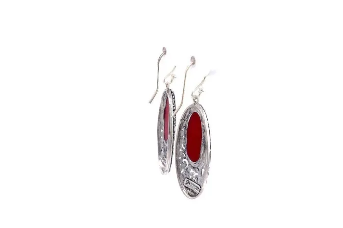 Samuel B Earrings Bliss Earrings Coral