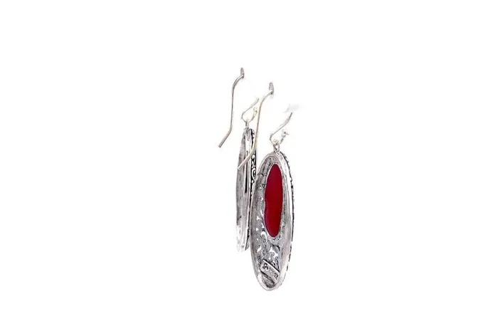 Samuel B Earrings Bliss Earrings Coral