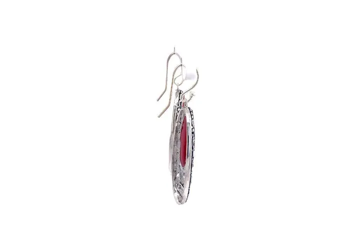 Samuel B Earrings Bliss Earrings Coral