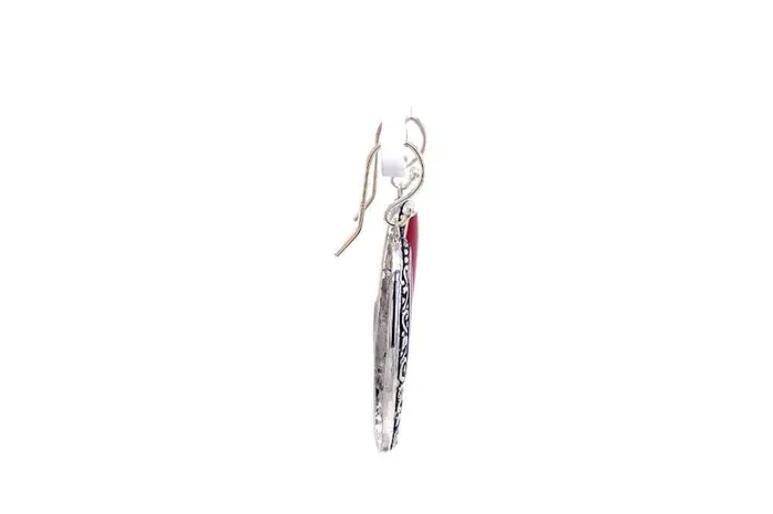 Samuel B Earrings Bliss Earrings Coral