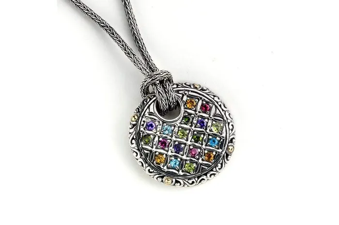 Samuel B Necklaces Patchwork Necklace