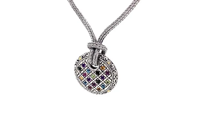 Samuel B Necklaces Patchwork Necklace