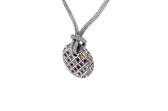 Samuel B Necklaces Patchwork Necklace