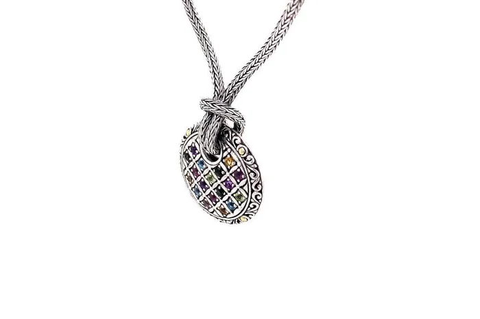 Samuel B Necklaces Patchwork Necklace