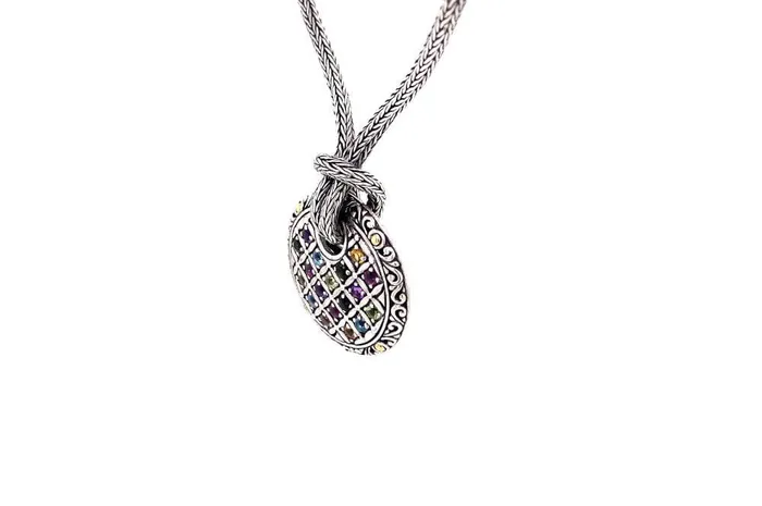Samuel B Necklaces Patchwork Necklace