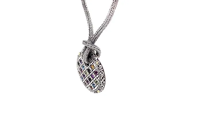 Samuel B Necklaces Patchwork Necklace