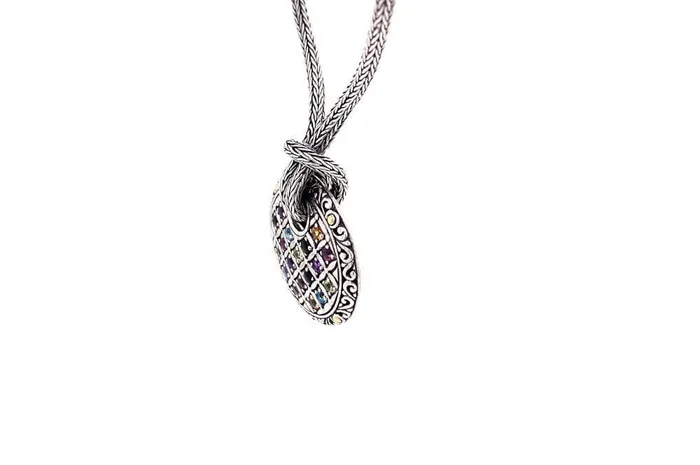 Samuel B Necklaces Patchwork Necklace