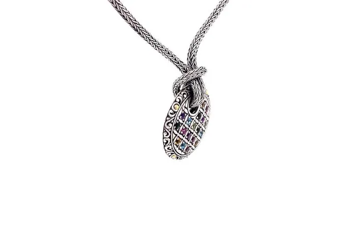 Samuel B Necklaces Patchwork Necklace