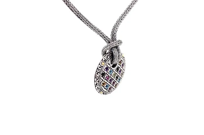 Samuel B Necklaces Patchwork Necklace