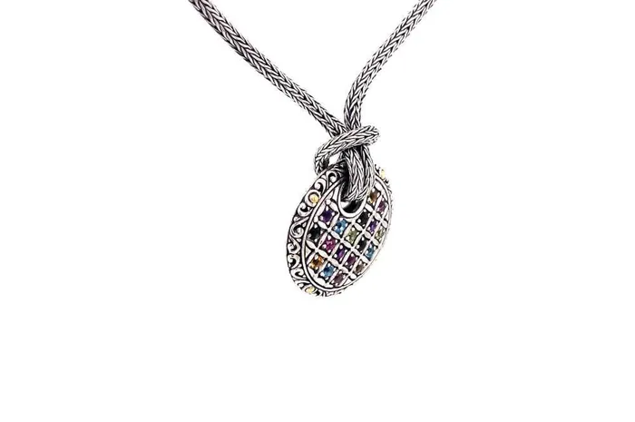 Samuel B Necklaces Patchwork Necklace